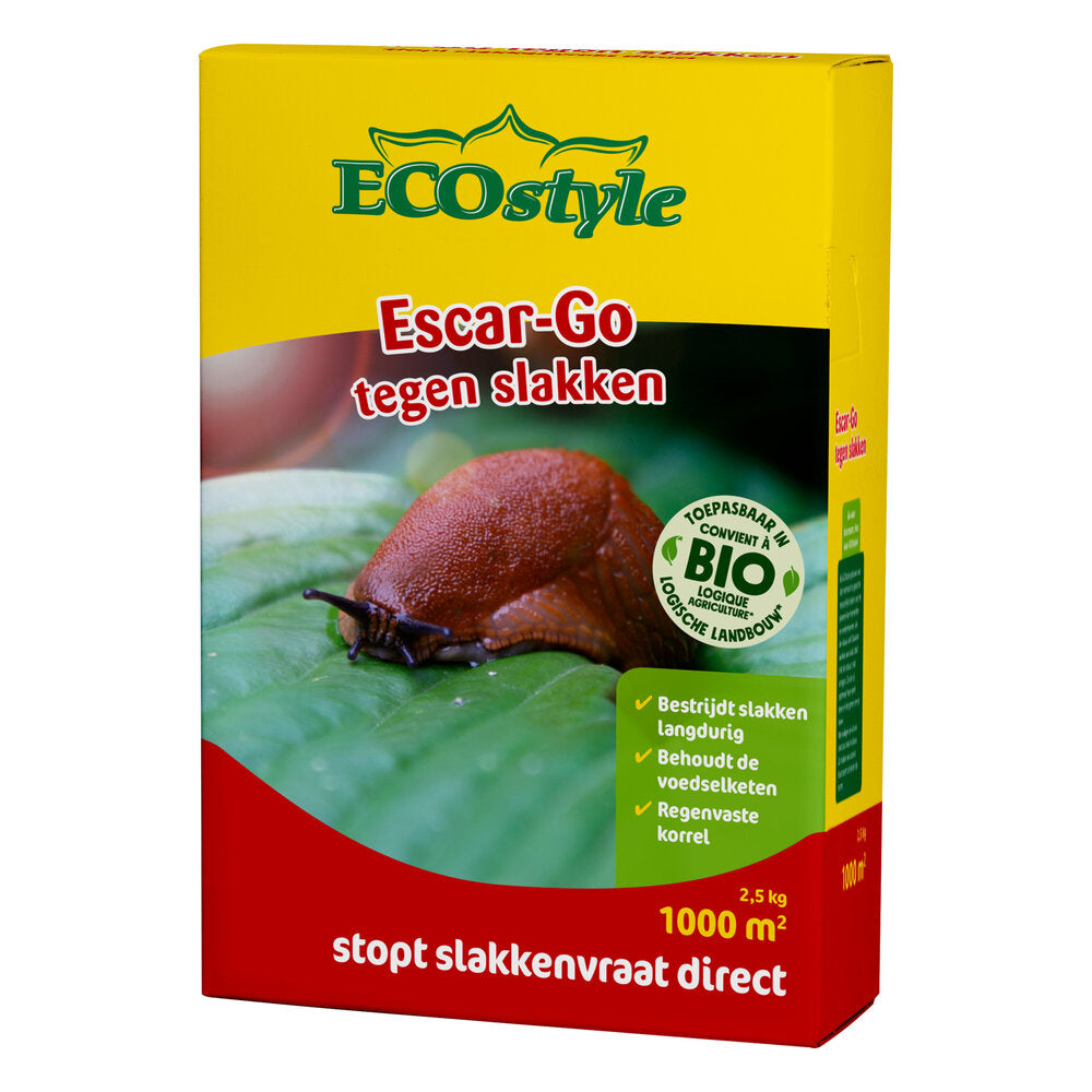 Ecostyle Escar-Go - Tegen Slakken 2,5 Kg