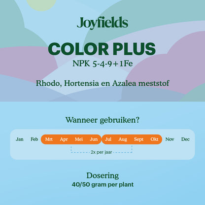  Color Plus – Rhodo, Hortensia En Azalea Meststof - 3 Kg