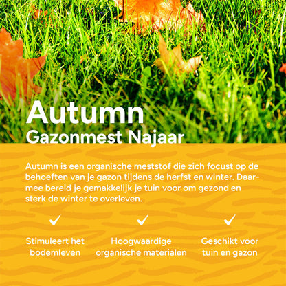  Autumn - Organische Gazonmest Najaar | 18 Kg - 360 M²