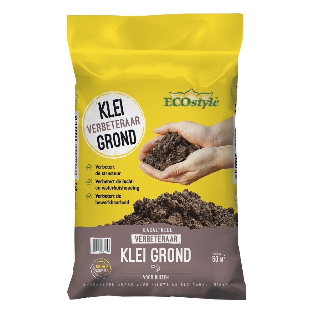 Ecostyle Basaltmeel - Kleigrond Bodemverbeteraar 5 Kg