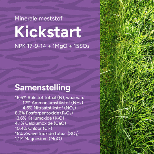  Kickstart - Gazonmest Voorjaar | 20KG-500m2
