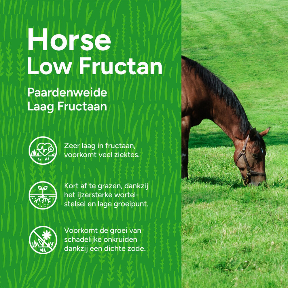  Horse – Low Fructan Mix | Paardenweide LaagFructaan