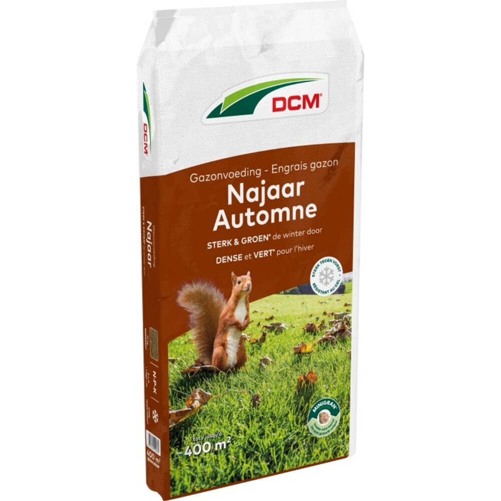 DCM Gazonmeststof Najaar 20kg - 400m2