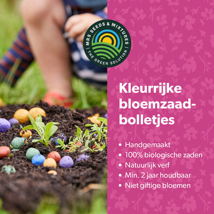  Flower Bombs - Zaadbommen Mix - Bedankt Voor Alles!