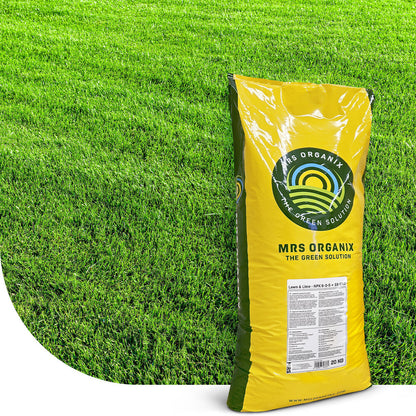  Lawn & Lime - Organische Gazonmest Met Kalk | 20 Kg - 250 M²
