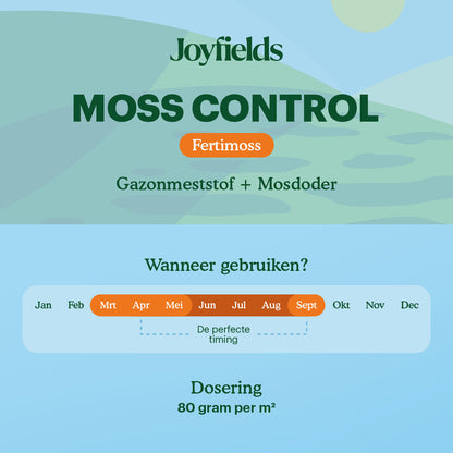  Moss Control - Gazonmeststof + Mosdoder - 3 Kg