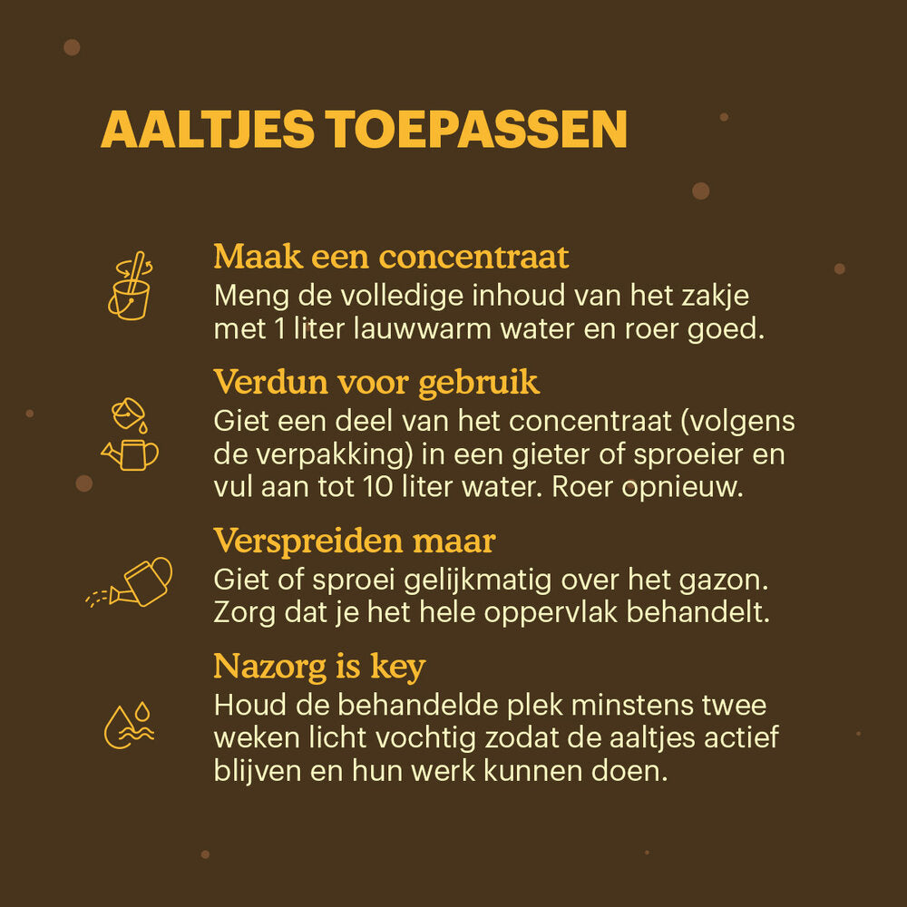  Aaltjes Tegen Emelten (Steinernema Carpocapsae)