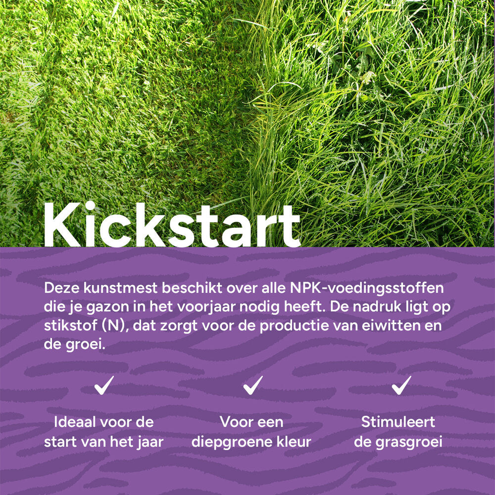  Kickstart - Gazonmest Voorjaar | 20KG-500m2