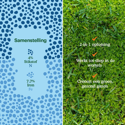  Moss Control - Gazonmeststof + Mosdoder - 3 Kg
