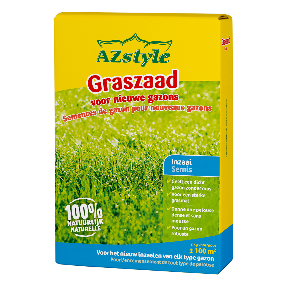 Ecostyle Graszaad Inzaai - Voor Nieuwe Gazons