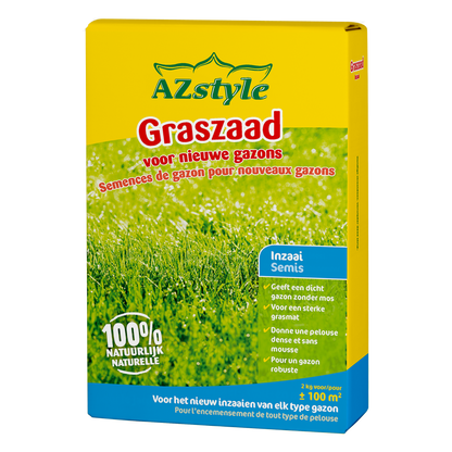 Ecostyle Graszaad Inzaai - Voor Nieuwe Gazons