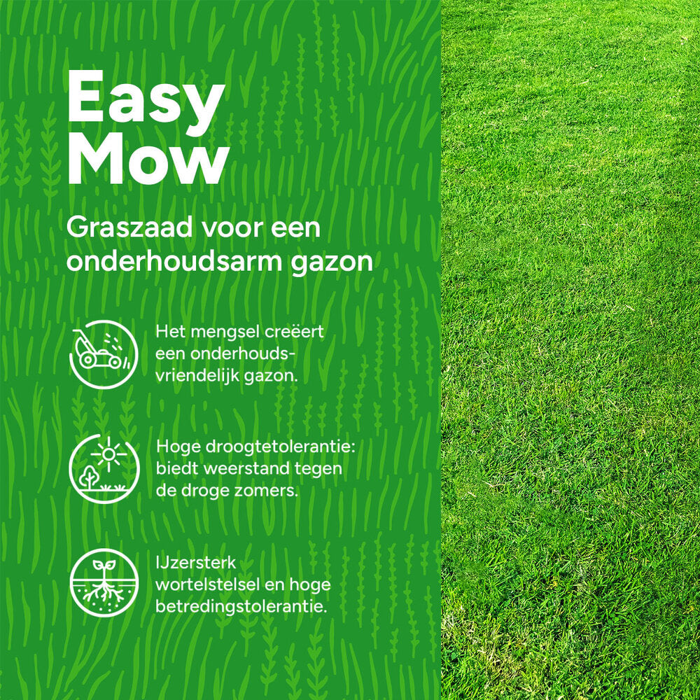  EasyMow - Graszaad | Weinig Onderhoud