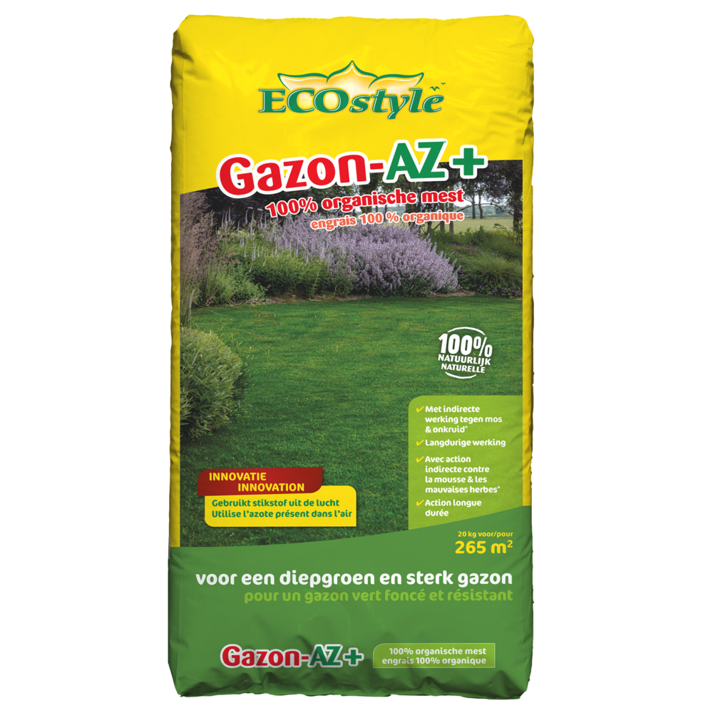 Ecostyle Gazon-AZ+ 20 KG Gazonmest