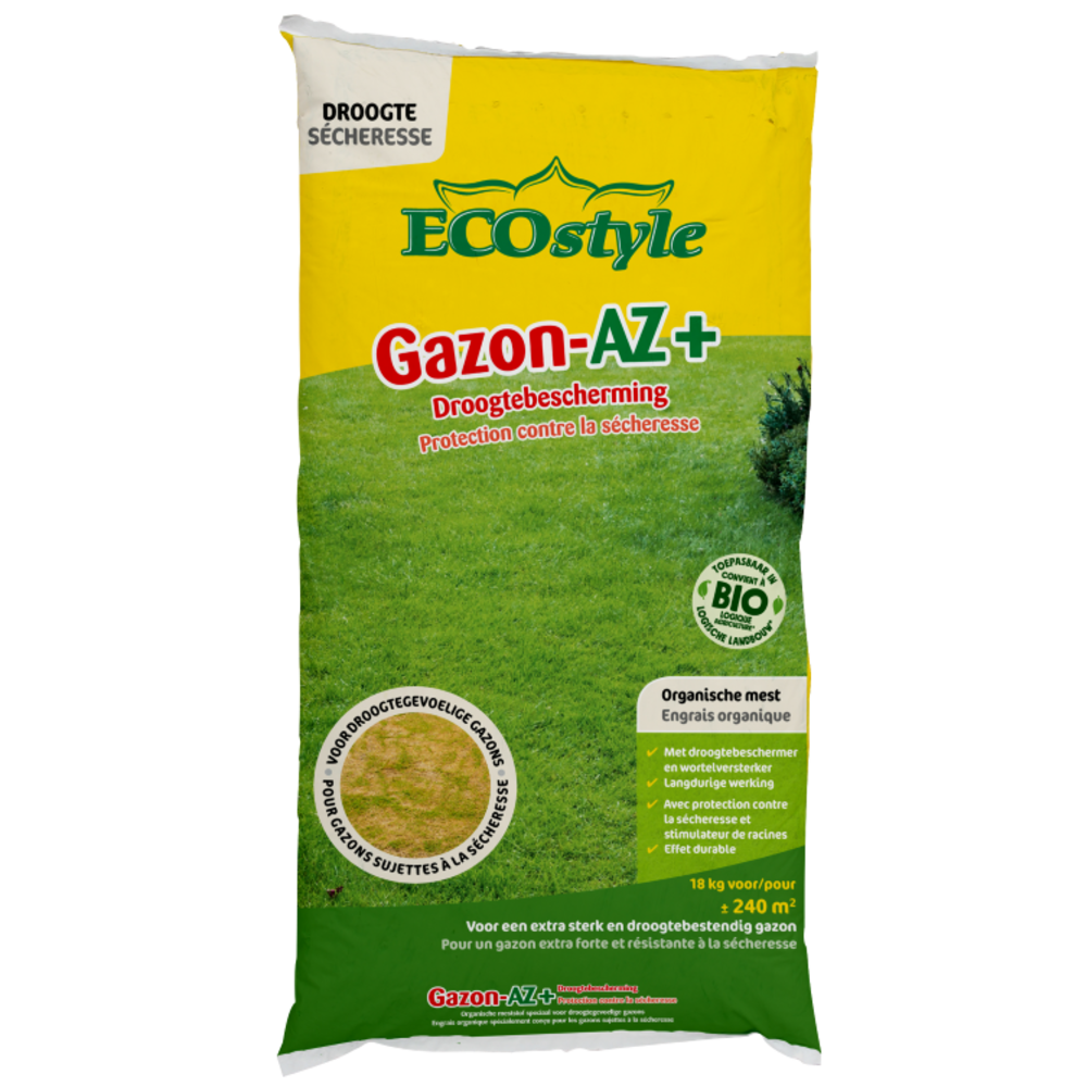 Ecostyle Gazon-AZ+ Droogtebescherming | 18KG - 240m2