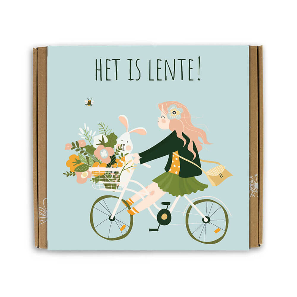  Giftbox Medium 'Het Is Lente' Zaadbolletjes - 9 Stuks