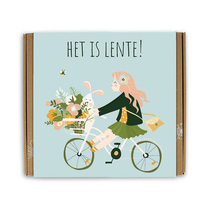  Giftbox Medium 'Het Is Lente' Zaadbolletjes - 9 Stuks