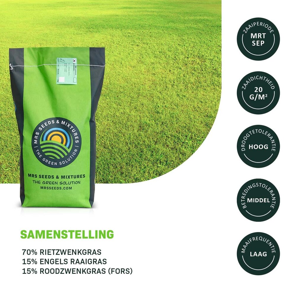  Dry & Strong - Graszaad | Versla Droogte!