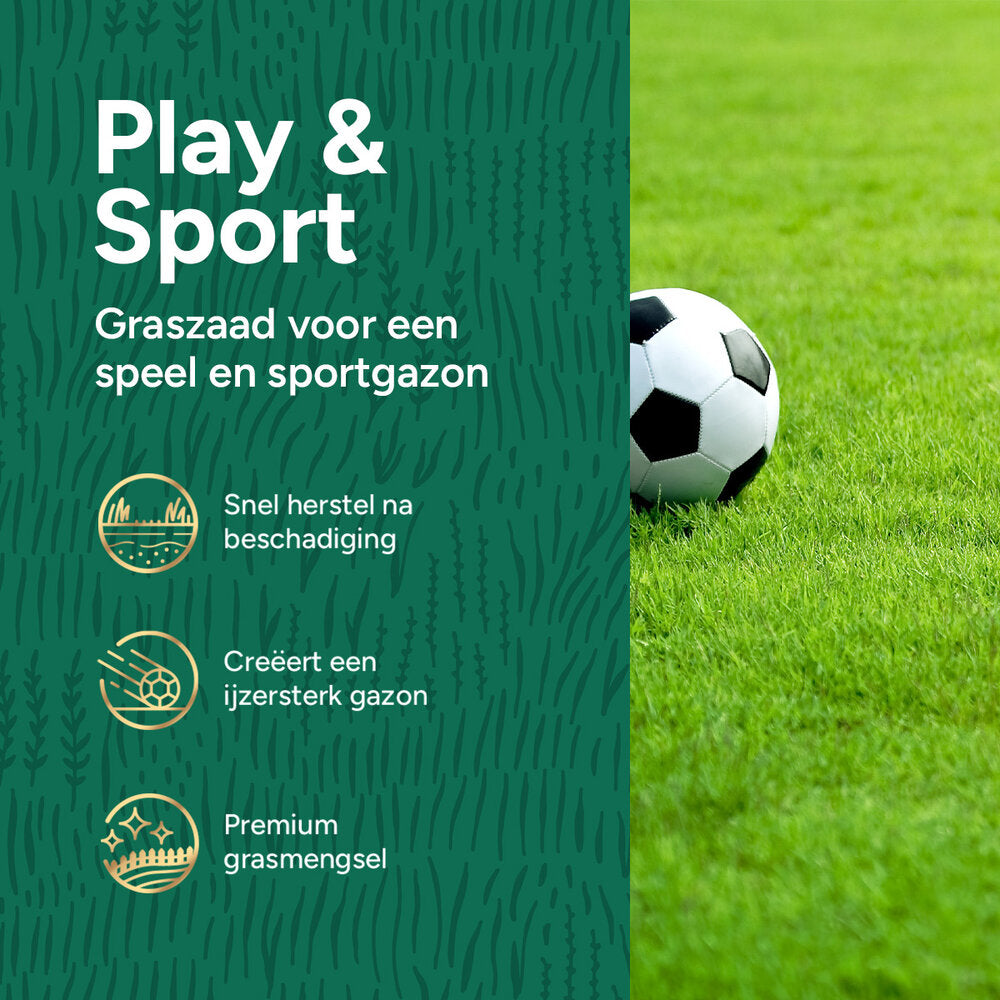 Play & Sport Premium - Graszaad Speelgazon 10KG