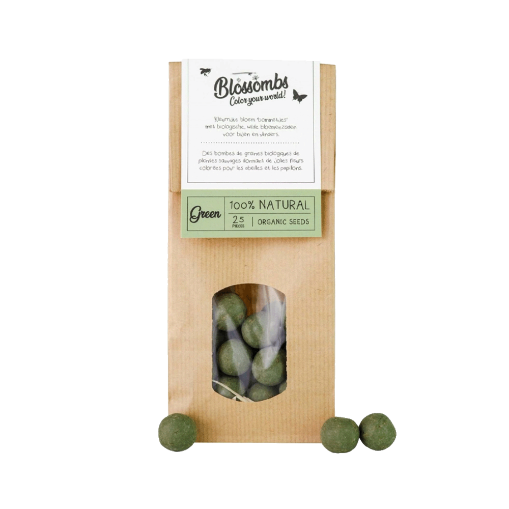  Kraftzak Zaadbolletjes - Bosgroen