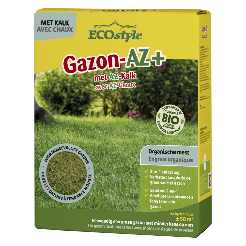 Ecostyle Gazon-AZ+ Met AZ-Kalk