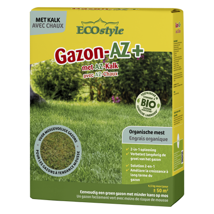 Ecostyle Gazon-AZ+ Met AZ-Kalk