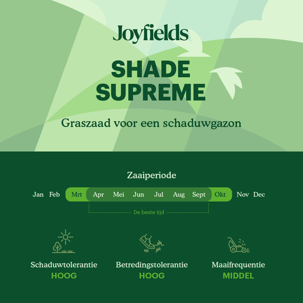  Shade Supreme – Schaduw Graszaad
