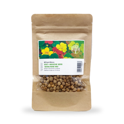  Oost-Indische Kers 'Whirlybird Mix' - Tropaeolum Majus Nanum