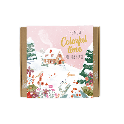 Giftbox Medium - Most Colorful Time Of The Year - 9 Stuks