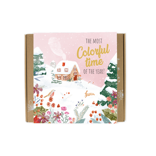  Giftbox Medium - Most Colorful Time Of The Year - 9 Stuks