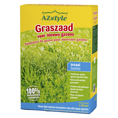 Ecostyle Graszaad Inzaai - Voor Nieuwe Gazons
