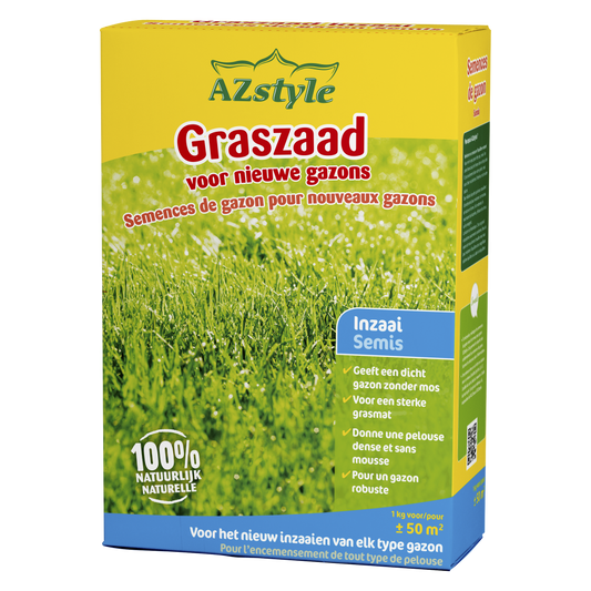 Ecostyle Graszaad Inzaai - Voor Nieuwe Gazons