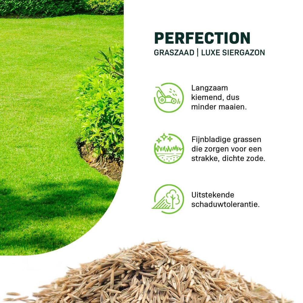  Green Perfection - Graszaad | Luxe Siergazon