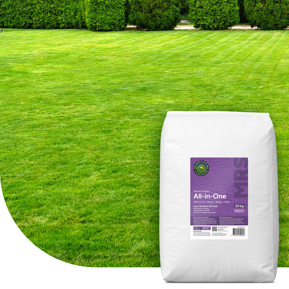  All-in-One - Gazonmest Met Kalk | 20KG-500m2