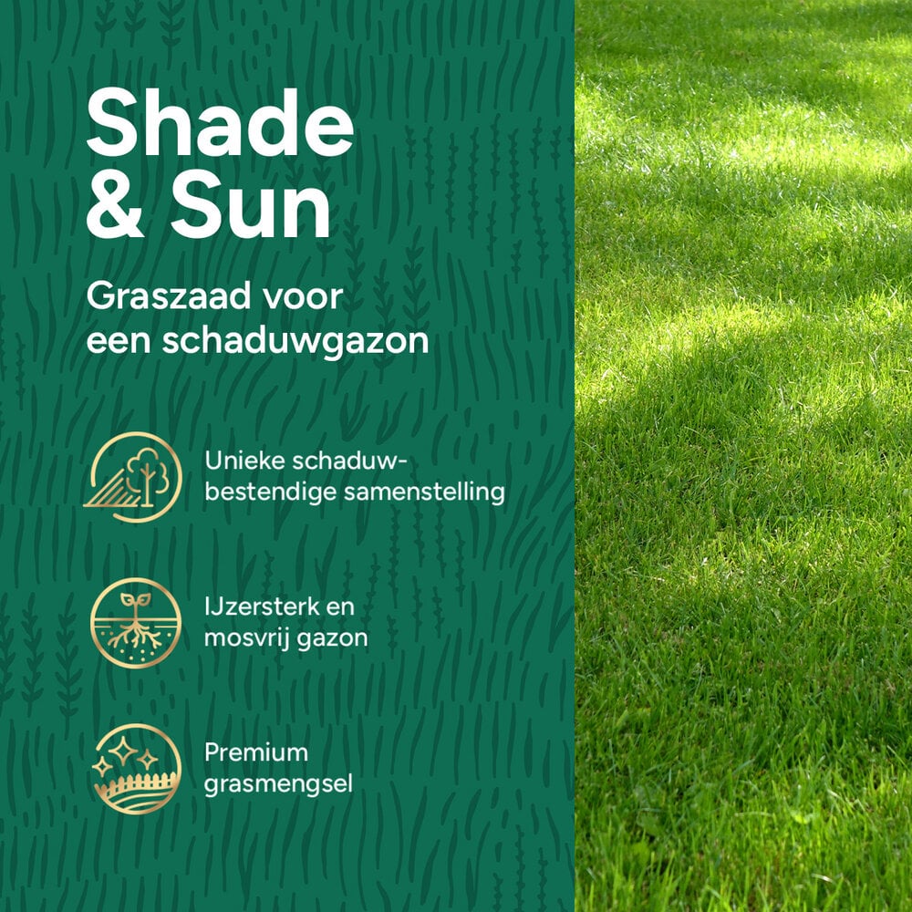  Shade & Sun Premium - Graszaad Schaduwgazon 10KG