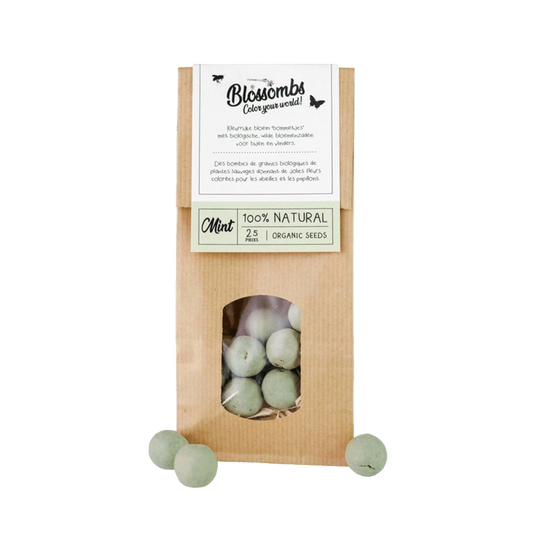  Kraftzak Zaadbolletjes - Bosgroen - Mint