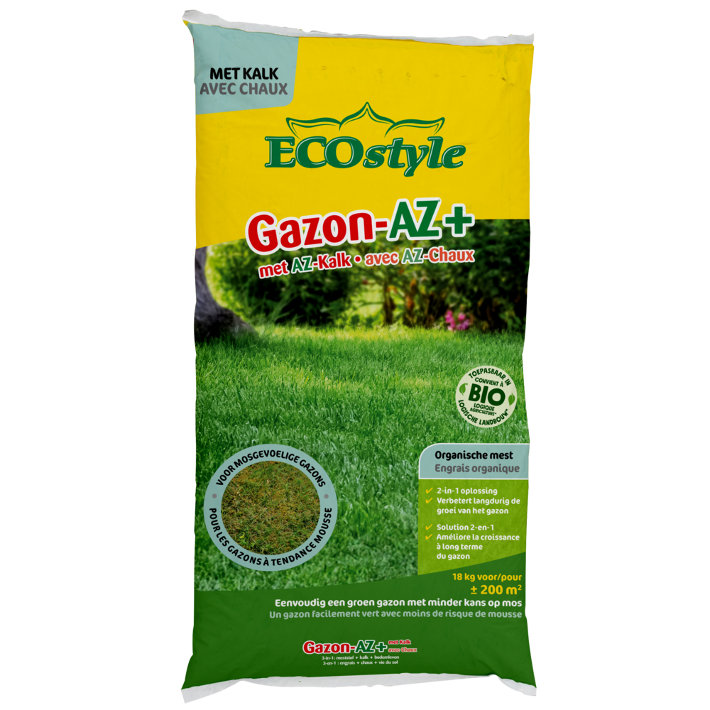 Ecostyle Gazon-AZ+ Met AZ-Kalk