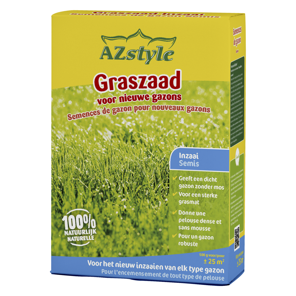Ecostyle Graszaad Inzaai - Voor Nieuwe Gazons