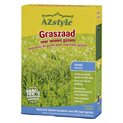 Ecostyle Graszaad Inzaai - Voor Nieuwe Gazons