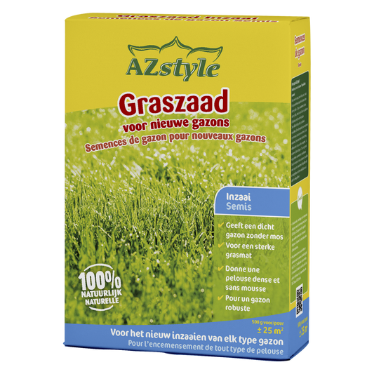 Ecostyle Graszaad Inzaai - Voor Nieuwe Gazons