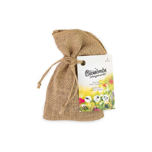  Jute Cadeauzakje Met 8 Zaadbolletjes
