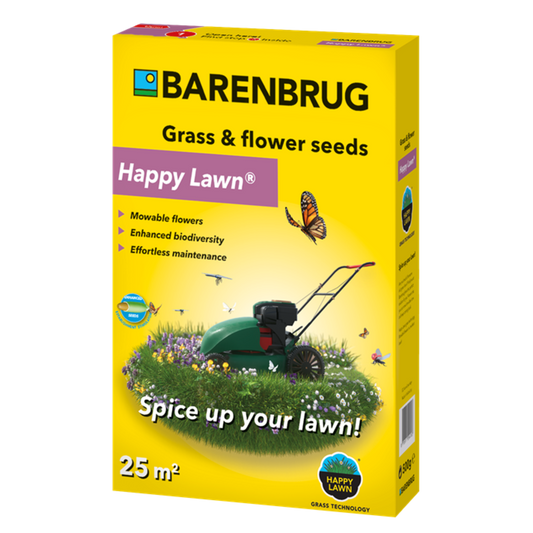  Happy Lawn - Maaibare Bloemen Met Graszaad