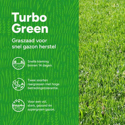  Turbo Green - Graszaad | Snel Gazon Herstel