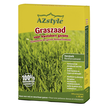 Ecostyle Graszaad Versterk - Voor Kwetsbare Gazons