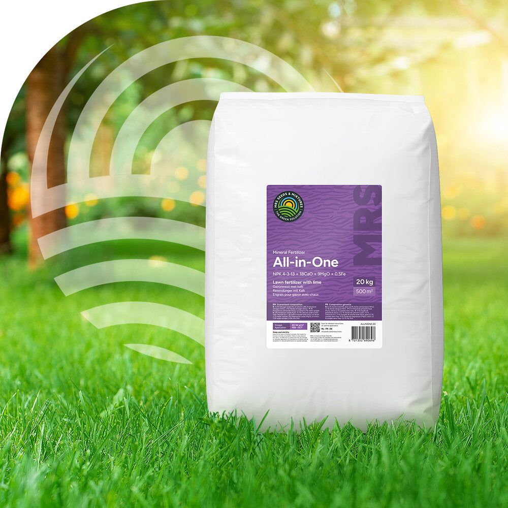  All-in-One - Gazonmest Met Kalk | 20KG-500m2